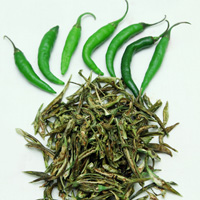 Dried Green chilli